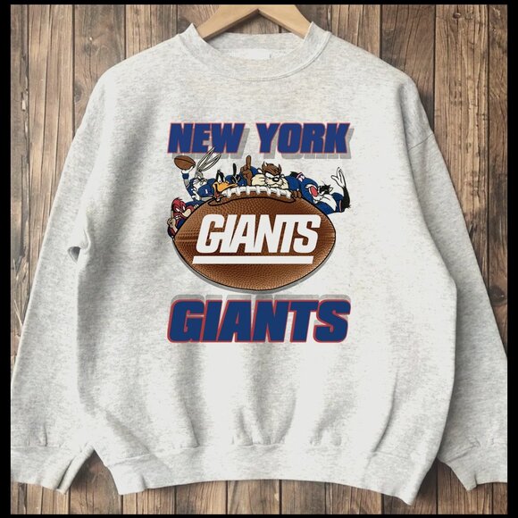 New York Giants Football Sweatshirt, NY Giants New York Giants Football Shirt - Picture 2 of 2